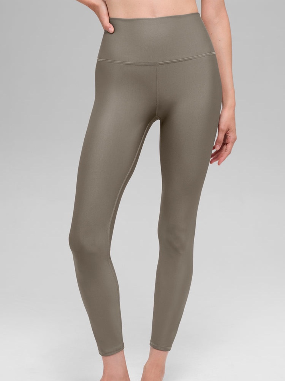 Alo Yoga High Waist Airlift Legging Light Cocoa Large